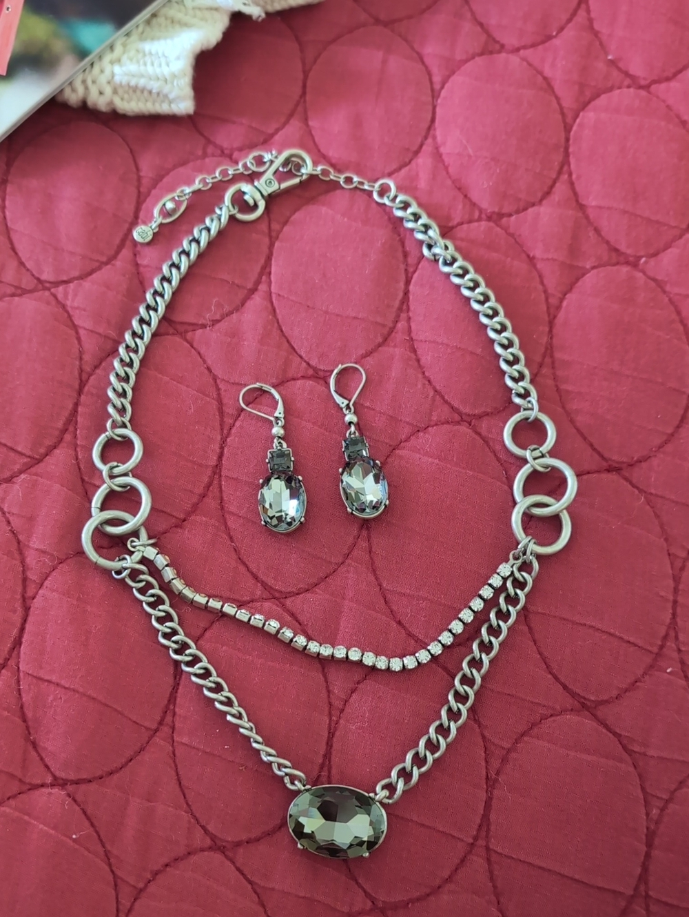 Cabi- Stellar Earrings and Necklace Set